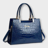 Albina - Shiny Crocodile Effect Bag