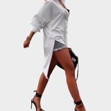 Shirt with Slit