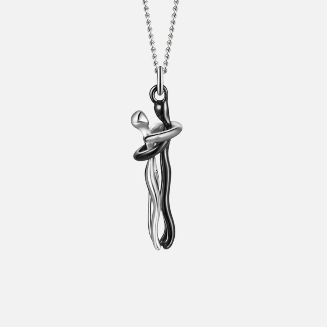 Iris - Eternal Love Embrace Necklace