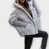 Ava - Elegant Fluffy Coat
