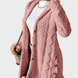 Vesna - Plush Hooded Cardigan