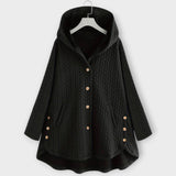 Leslie - Jacket with a Brim and Buttons