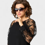 Danijela - Elegant Dress with Lace Details