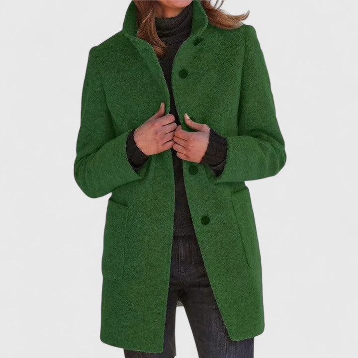 Sabina - Classic Wool Blend Coat