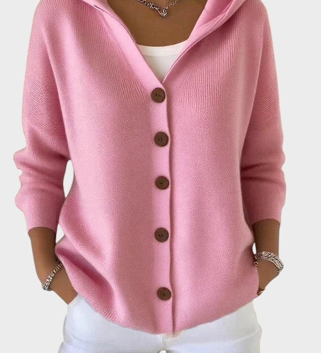 Zora - Elegant knitted jacket with long sleeves