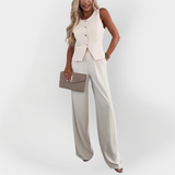 Elegant Pants and Vest Set