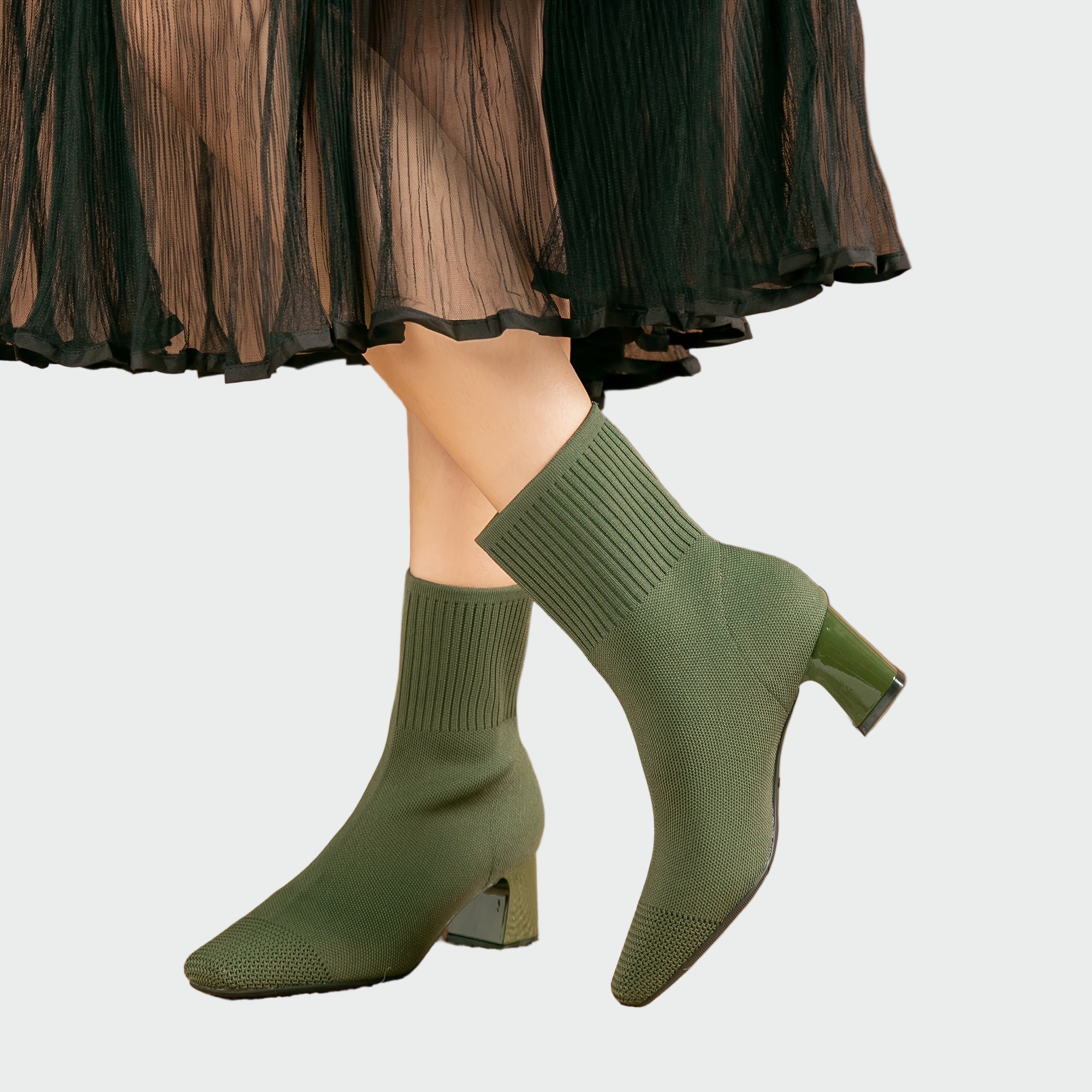 Milena – Comfortable Knitted Orthopedic Boots for Healthy Feet