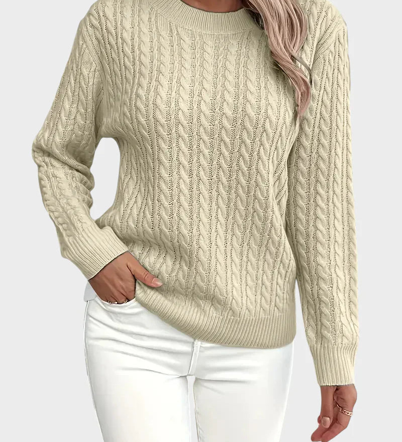 Boža - Women's Cable Knit Sweater