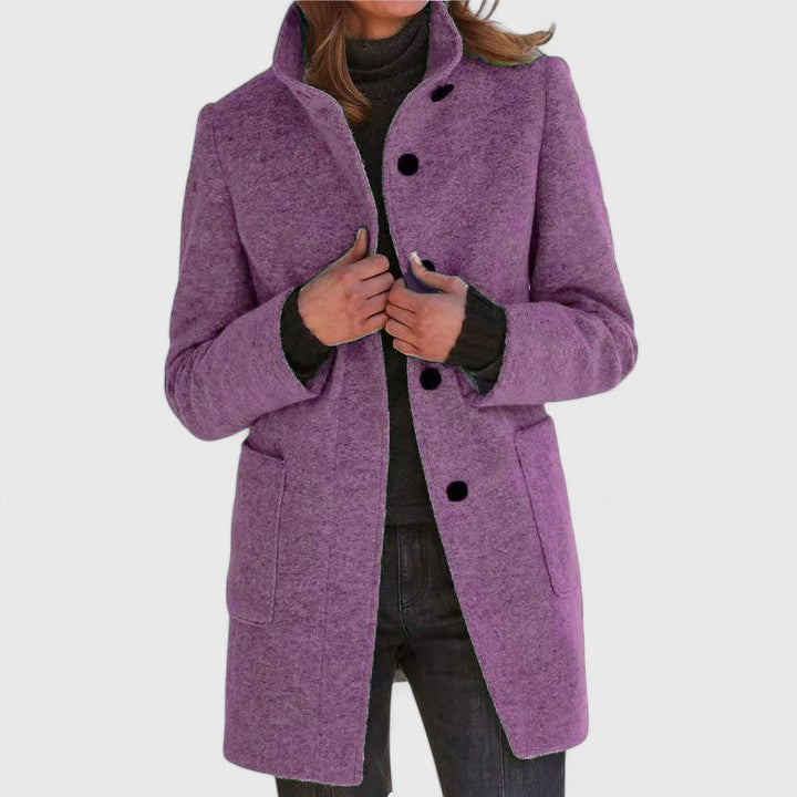 Sabina - Classic Wool Blend Coat