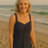 Paula - Striped Beach Set