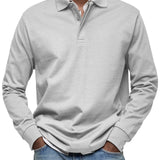 Laurent Celje | Luxury Long Sleeve Polo Shirt
