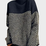 Ida - Cotton High Neck Sweater