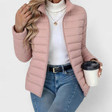 Saja – Elegant Long Coat with Collar