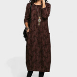 Jasmina - Elegant Autumn Dress for Everyday Wear