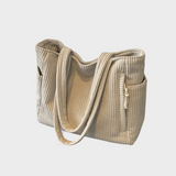 Amalija – Bag with Ribbed Design and Rope Details