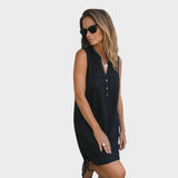 Andrea - Elegant Sleeveless Dress