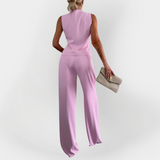 Elegant Pants and Vest Set