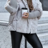 Ava - Elegant Fluffy Coat