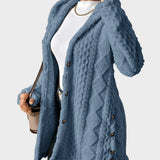 Vesna - Plush Hooded Cardigan