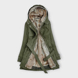 Mikash - Winter Coat with Floral Lining
