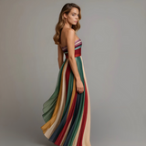 FLORA – Colorful Sleeveless Dress