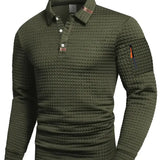 Efraim | Polo shirt with structured material and pockets in sleeves