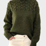 Anja - Women's Knit Turtleneck Sweater