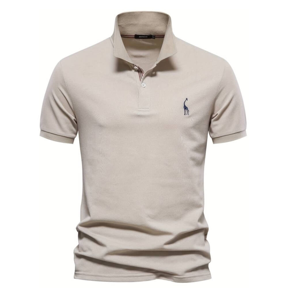 Simon™ | Elegant short-sleeved polo shirts for men