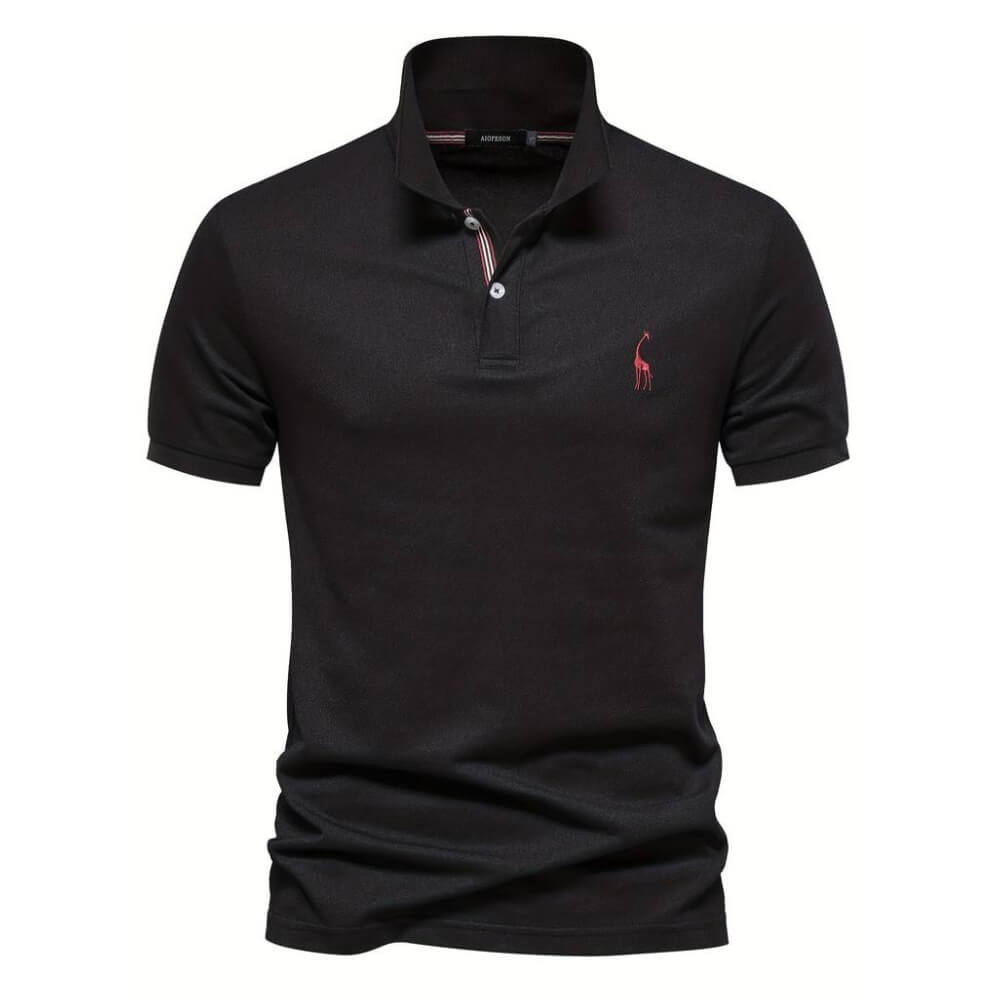 Simon™ | Elegant short-sleeved polo shirts for men