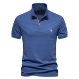 Simon™ | Elegant short-sleeved polo shirts for men