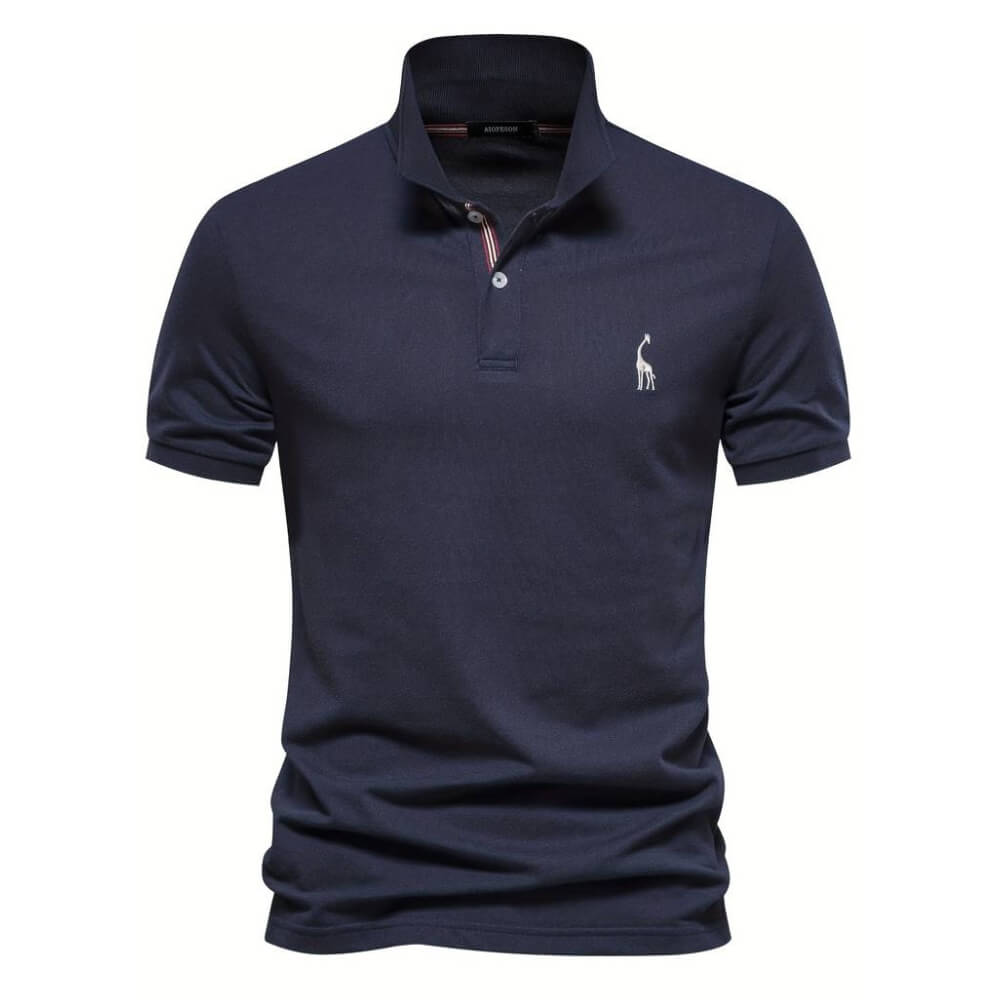 Simon™ | Elegant short-sleeved polo shirts for men