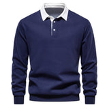 Emil™ | Elegant Long Sleeve Polo Shirt for Men