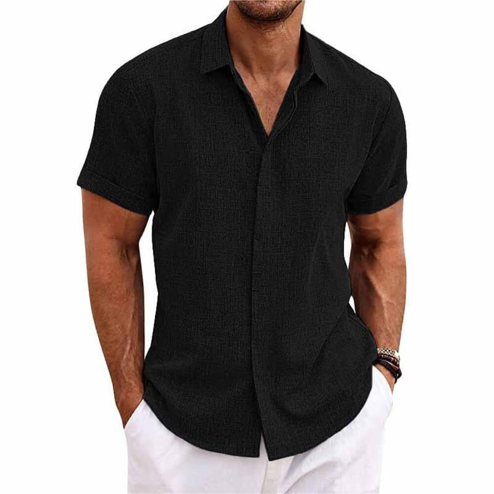 Kevin™ | Elegant Short Men's Shirt