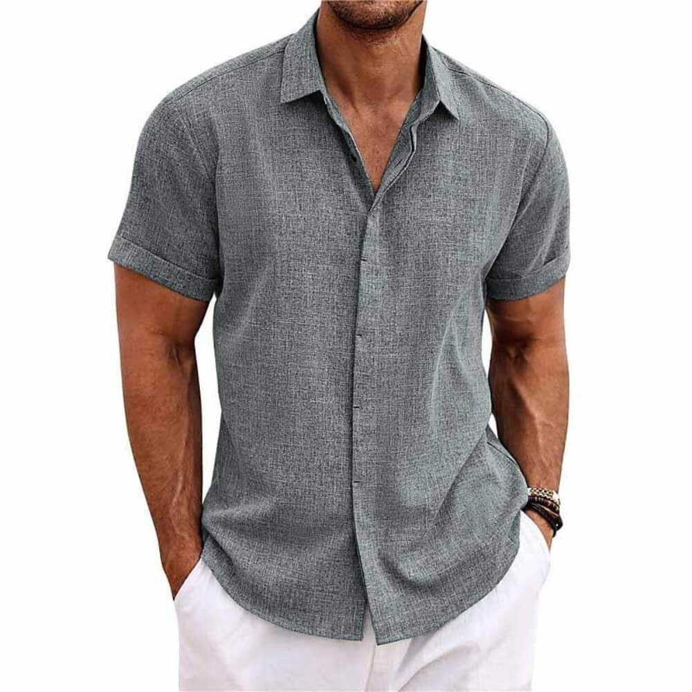 Kevin™ | Elegant Short Men's Shirt