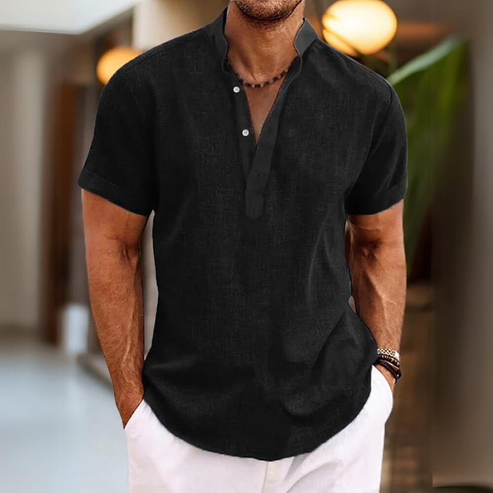 Anton™ | Elegant spacious polo shirt for men