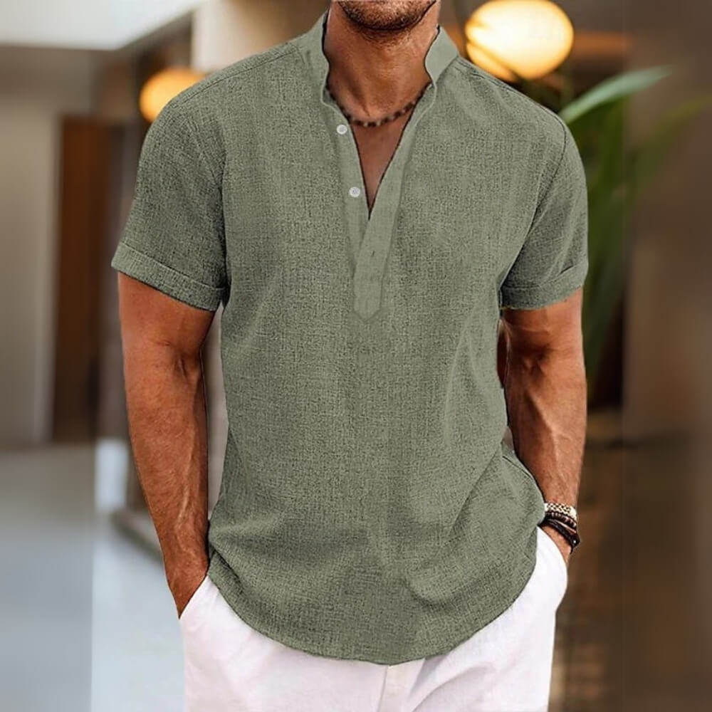 Anton™ | Elegant spacious polo shirt for men