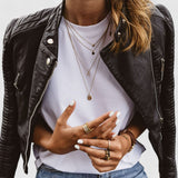 Simona - Elegant Leather Jacket