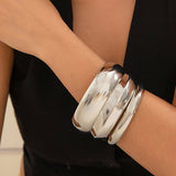 Set of 3 Silver Bracelets