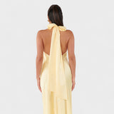Martina - Dress with an Elegant Satin Bow
