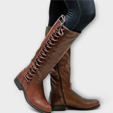 Karla – elegant boots with laces for a comfortable, modern look