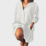 Gracia - Casual Canvas Blouse