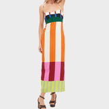 Marta - Long Dress in Bengali Style, Available in Multiple Colors