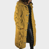Milena - Elegant Comfortable Coat with Belly Coverage