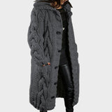 Milena - Elegant Comfortable Coat with Belly Coverage