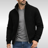 Johann | Classic Knitted Zip-Up Cardigan
