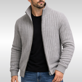 Johann | Classic Knitted Zip-Up Cardigan