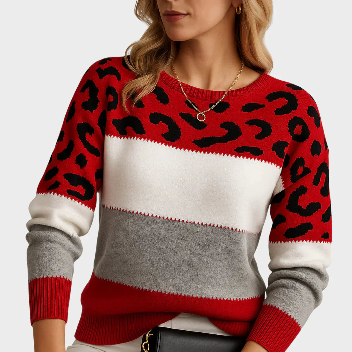 Anastazija - Leopard Print Sweater