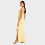 Krista - Elegant Corset Dress with Ruffled Details