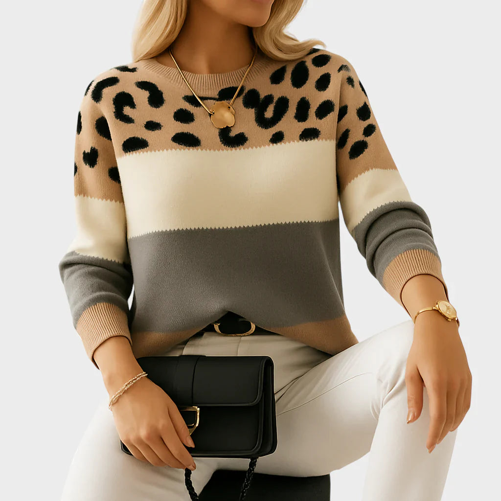 Anastazija - Leopard Print Sweater