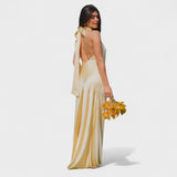 Martina - Dress with an Elegant Satin Bow